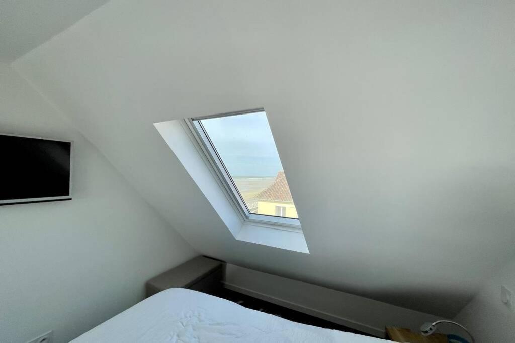 Appartamento Duplex Avec Jacuzzi Vue Imprenable Sur La Baie De Wissant Esterno foto