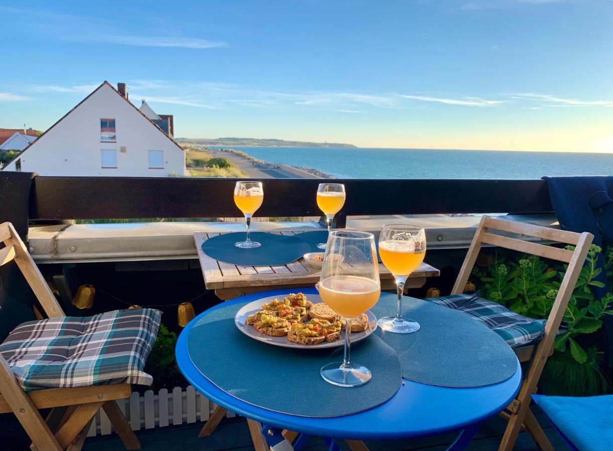 Appartamento Duplex Avec Jacuzzi Vue Imprenable Sur La Baie De Wissant Esterno foto