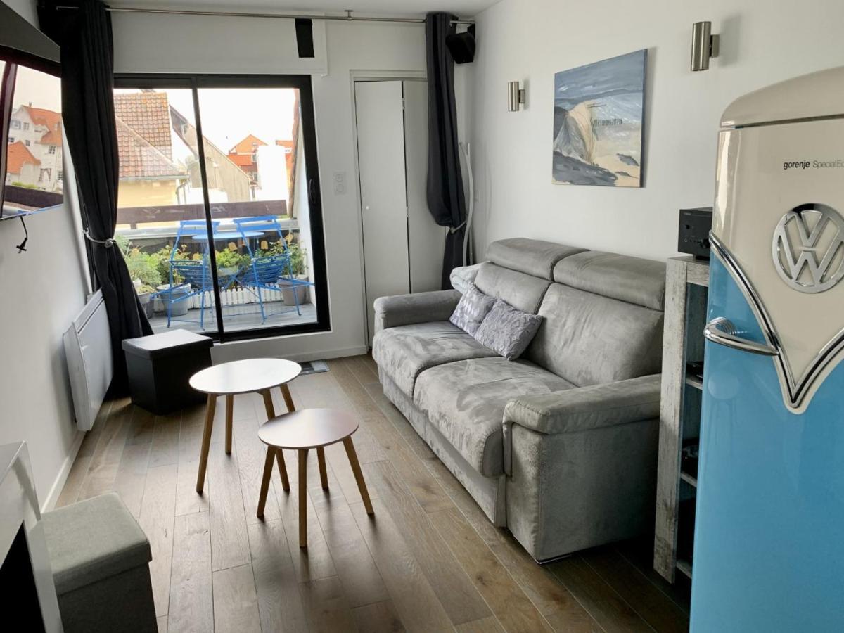Appartamento Duplex Avec Jacuzzi Vue Imprenable Sur La Baie De Wissant Esterno foto
